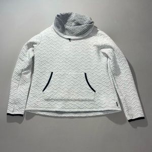 Studio Jacquard Mock Neck Pullover